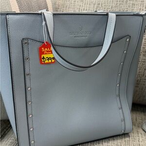 London Fog Blue Women's Tote Bag